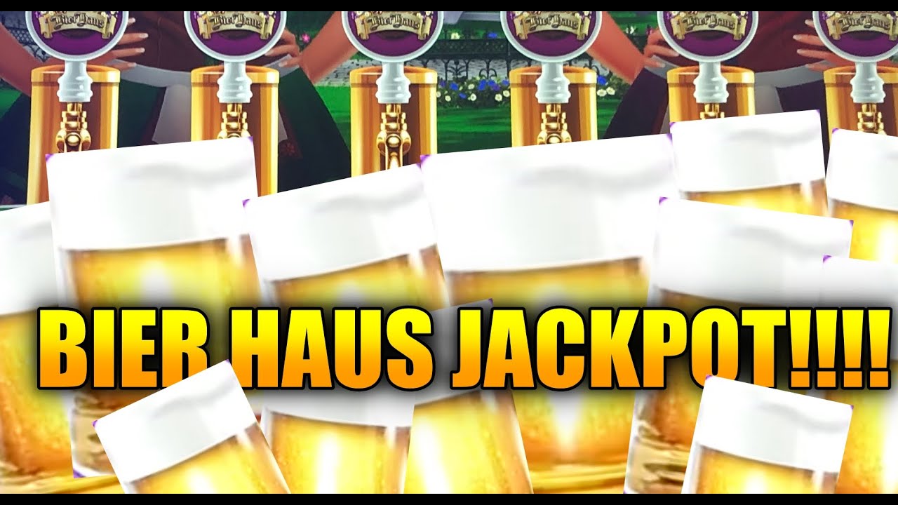 HEIDI RETRIGGERS FOR A JACKPOT HANDPAY ON HEIDI AND HANNAH'S BIER HAUS SLOT