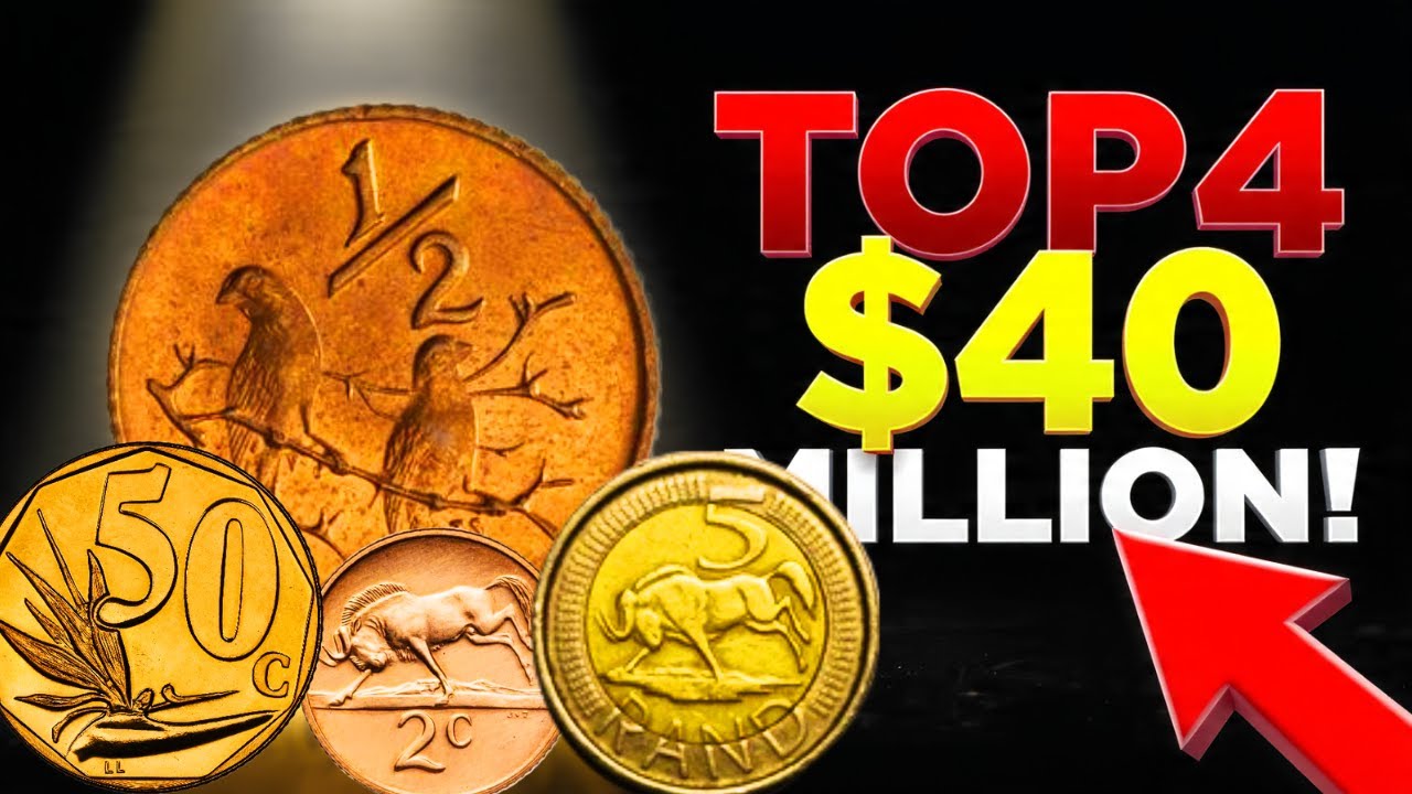TOP 4 South African Coins Worth BIG MONEY 💰 (You Might Have One!)