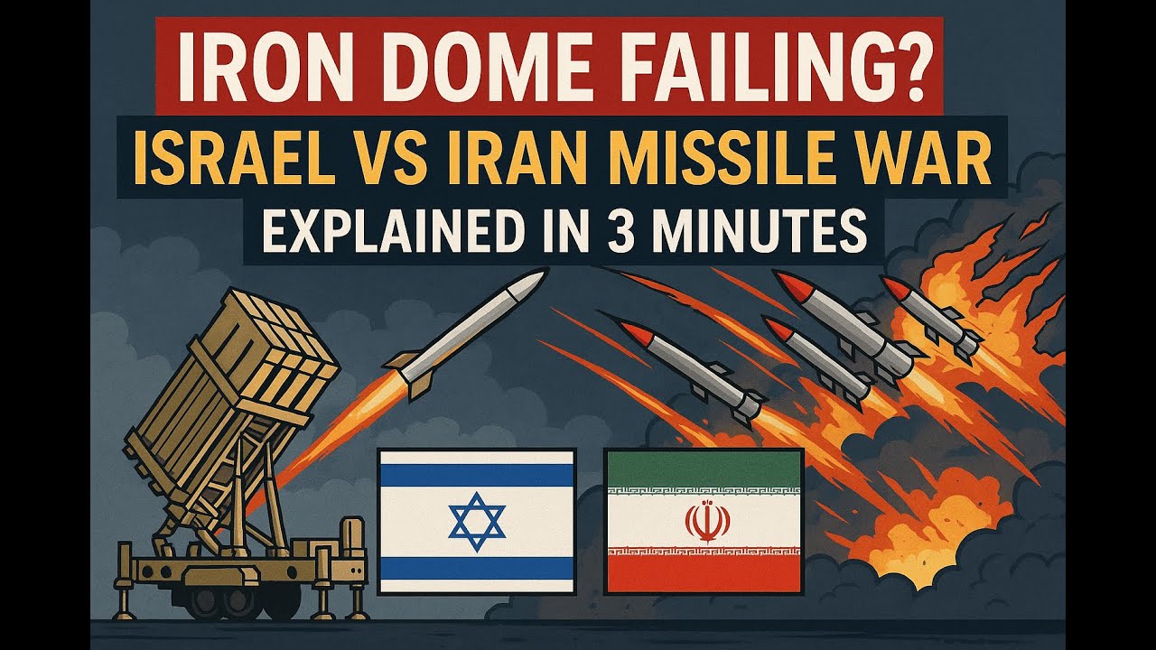Iron Dome Failing? Israel vs Iran Missile War Explained in 2 Minutes