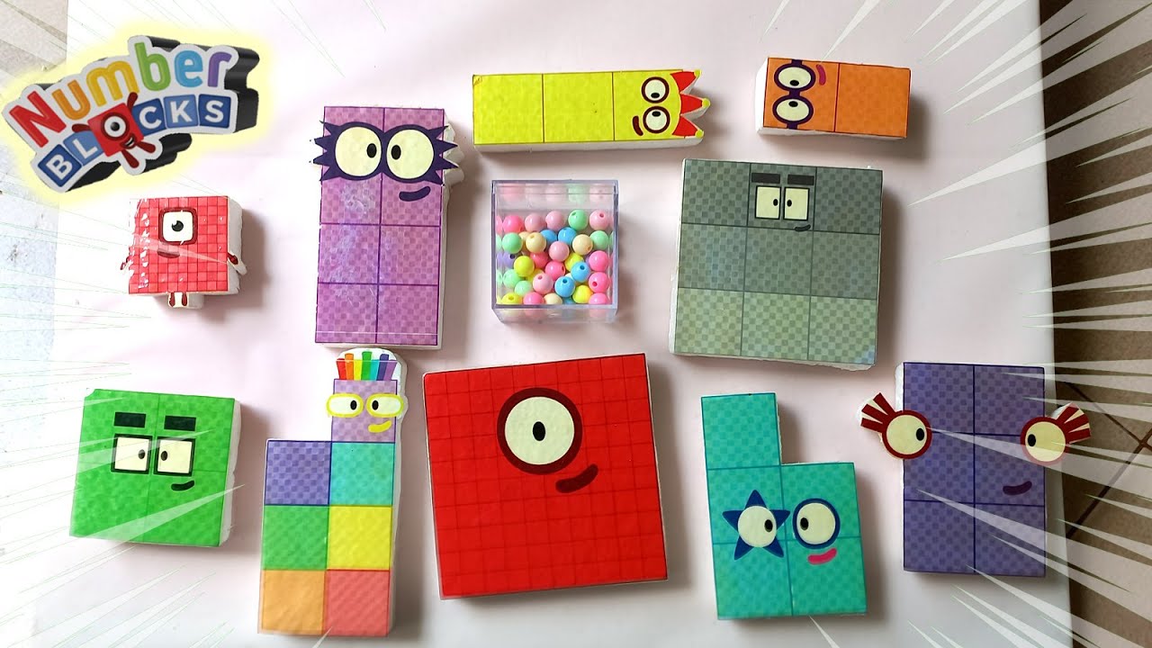 Box Full of MYSTERY Numberblocks 1-20 Vs Step SQUAD - ASMR Looking For Numberblocks #625
