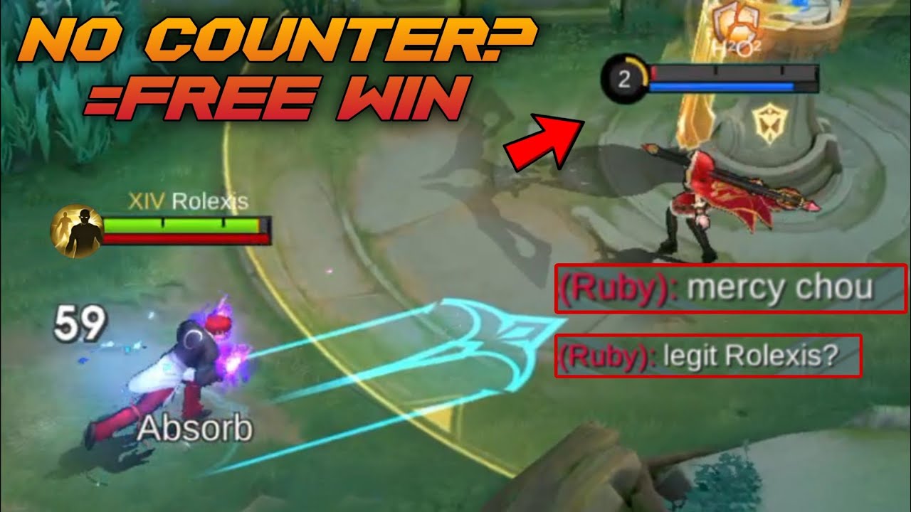 CHOU NO COUNTER BUILD = AUTO WIN?! | Mobile Legends Bang Bang 