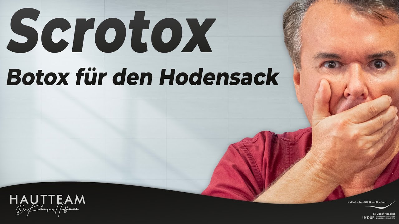 SCROTOX?! Botox f&uuml;r den Hodensack