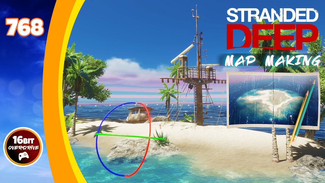 Map Editor - Decorating An Island Sand Dune - Stranded Deep (768)