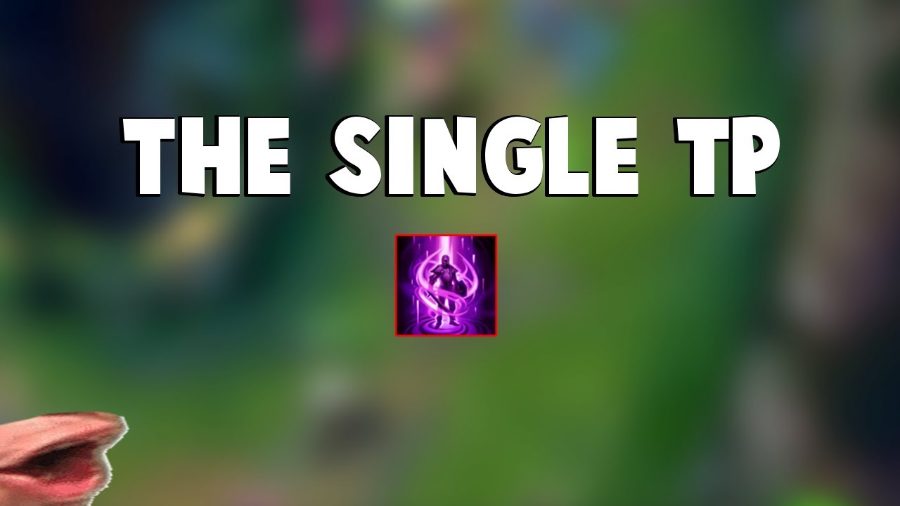 The 1 Single TP That Changed the Game Permamently .... | Funny LoL Series #982