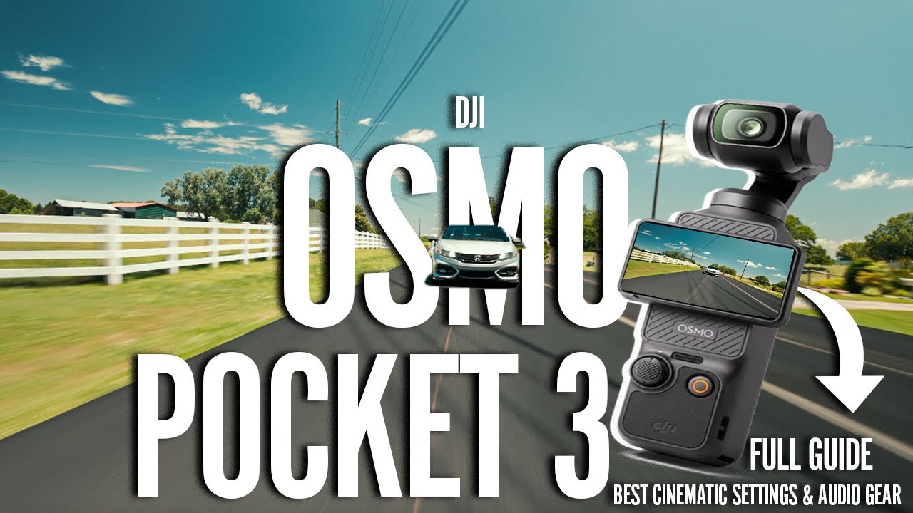 DJI Osmo Pocket 3 Full Guide: Best Cinematic Settings For Car Rollers