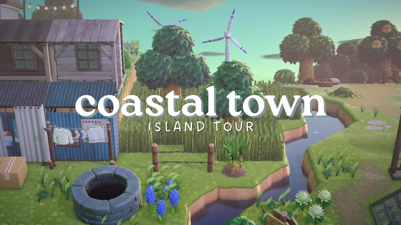 Touring My VERY FIRST Island!! ACNH Island Tour