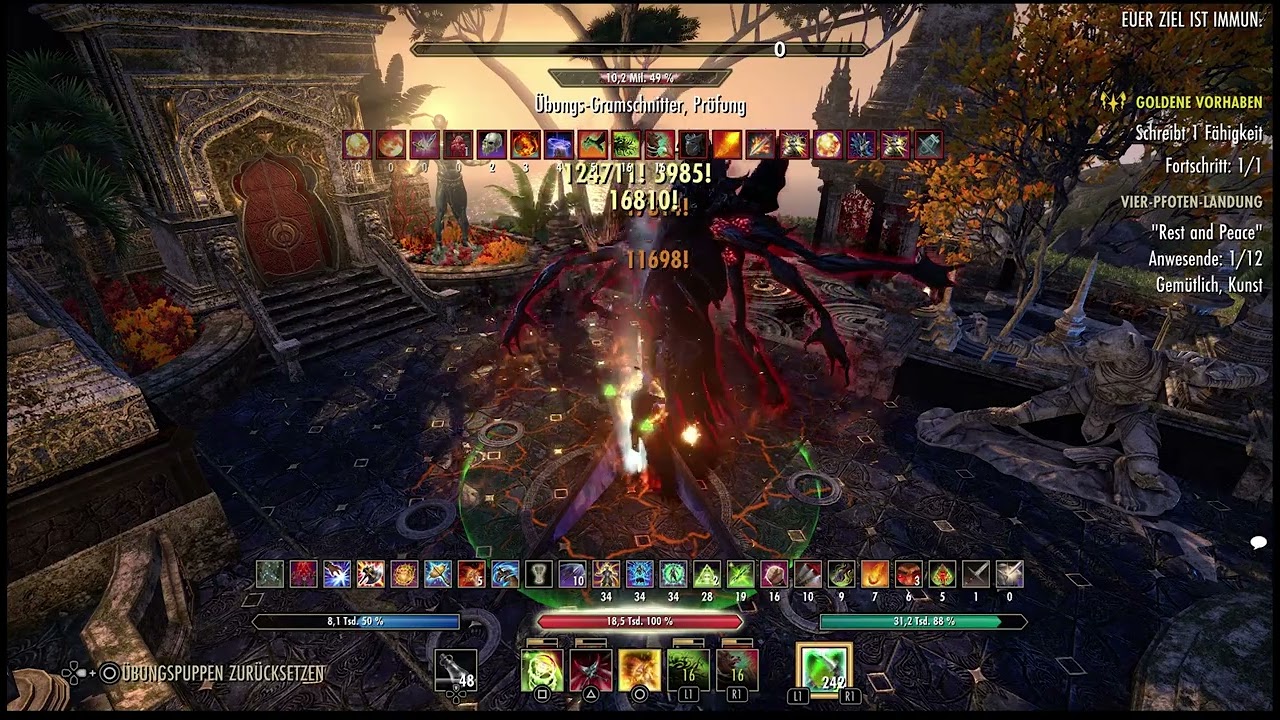 ESO Stamina Arcanist Dragonknight Nightblade 172k ( u46 / ps5 )