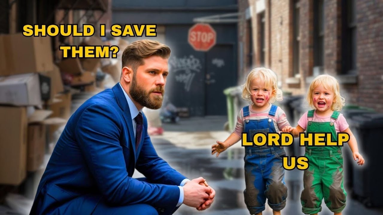 Millionaire Saves 6 Year Old Twins Abandoned in Trash by Their Stepfather   They Became His