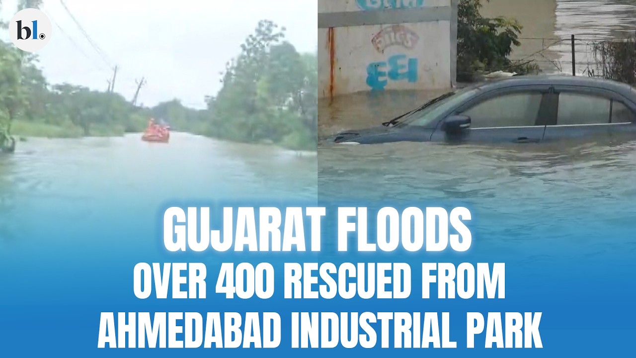 Gujarat floods: Over 400 rescued from Ahmedabad industrial park; heavy losses feared