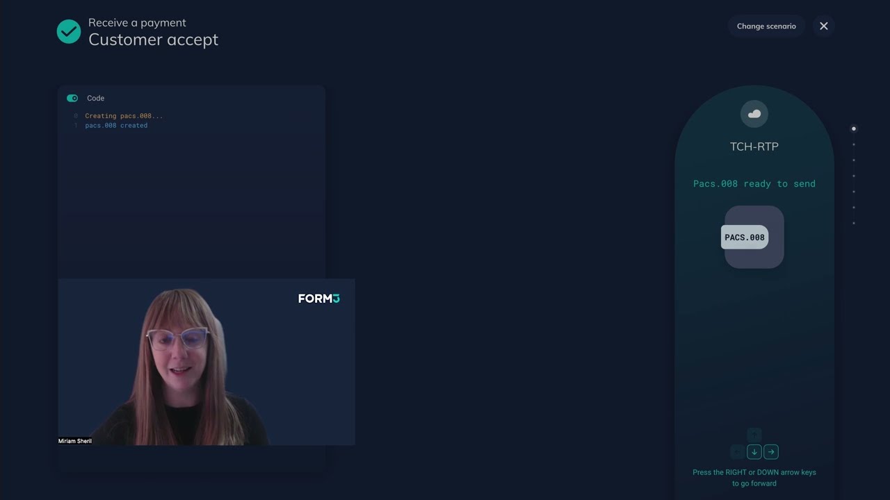 US Instant Payments Flow on the Form3 Platform
