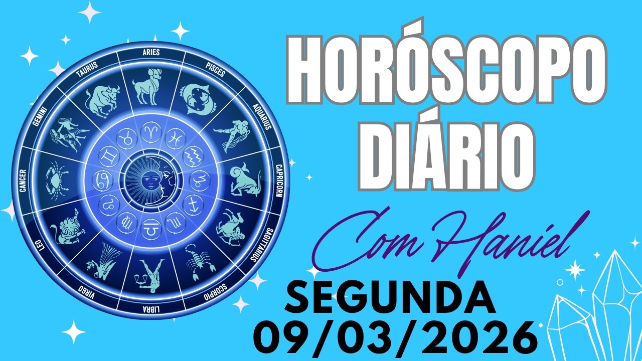 HORÓSCOPO DIÁRIO COM HANIEL • SEGUNDA • 09/03/2026 | PORTAL ERA DE AQUARIO