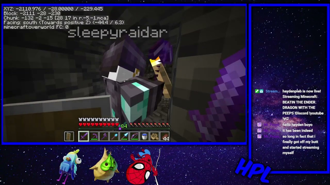 BEATIN THE ENDER DRAGON WITH THE PEEPS !Discord !youtube !yt2