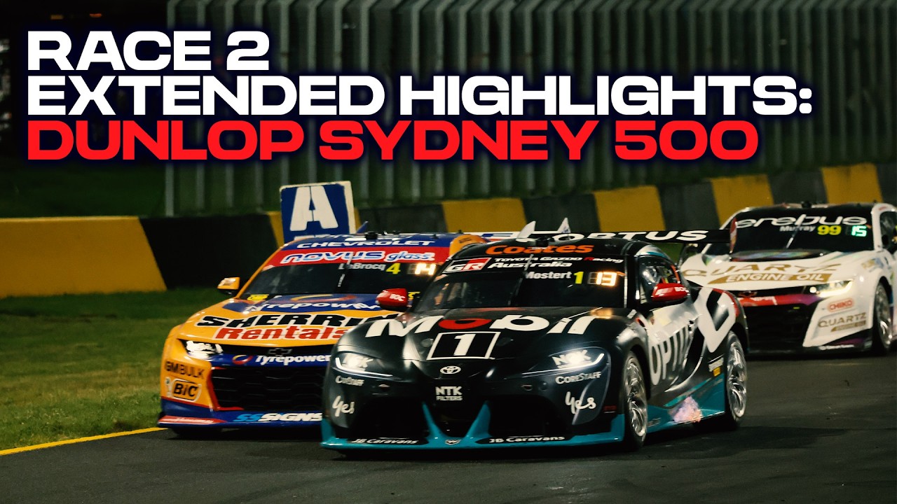 Extended Race 2 Highlights - DUNLOP Sydney 500 | 2026 Repco Supercars Championship