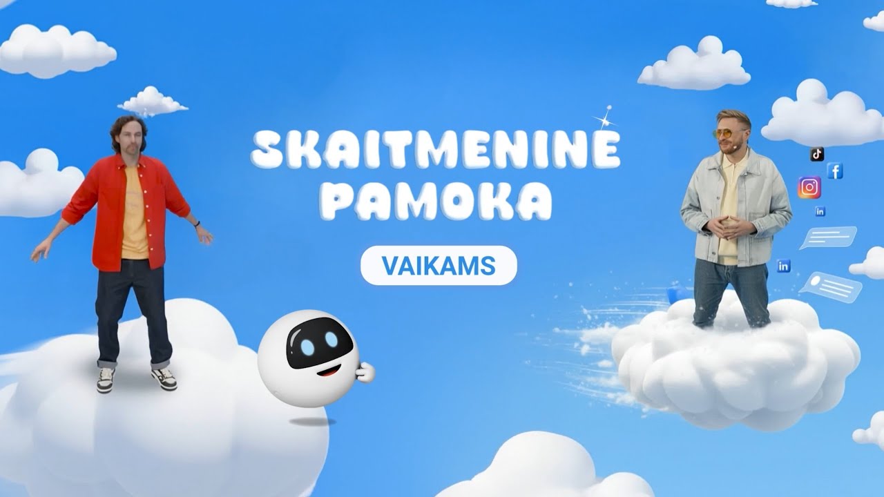 Skaitmeninė pamoka vaikams