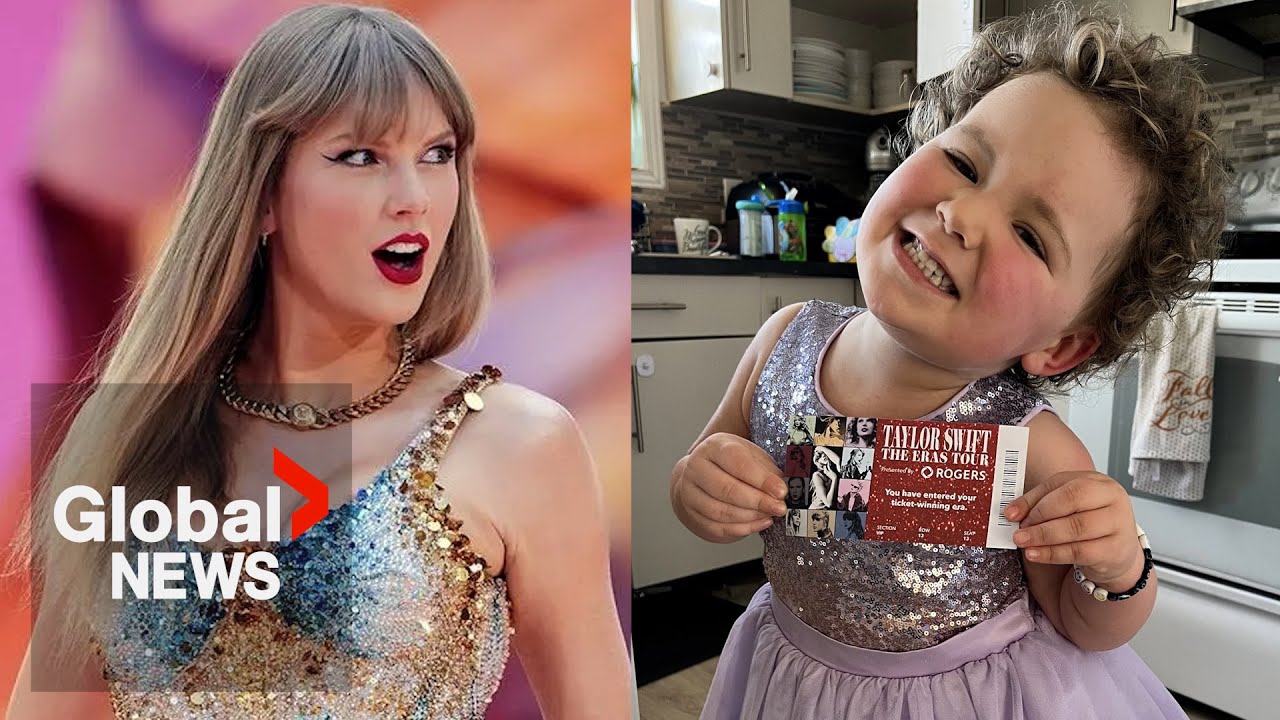 &lsquo;Fearless&rsquo; 3-year-old cancer survivor surprised with Taylor Swift tickets to Toronto