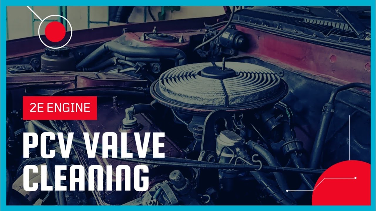 Cleaning PCV on 2E Engine - Toyota Corolla