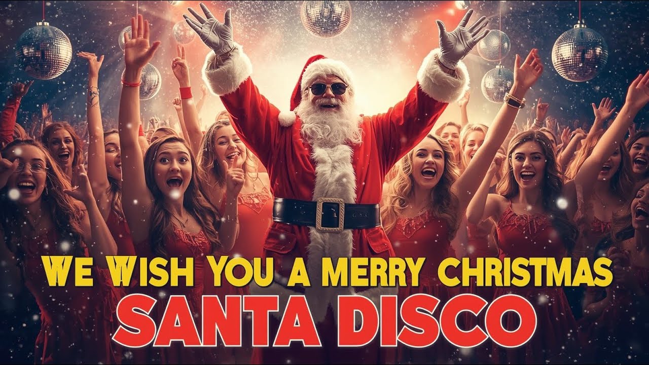 We Wish You a Merry Christmas (Disco Remix) 🎄💃 | Santa Carols