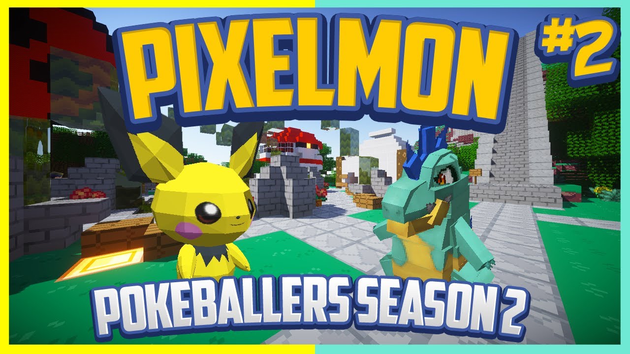 Pixelmon Server Pokeballers Adventure Season 2 Episode 2 - The First Evolution!