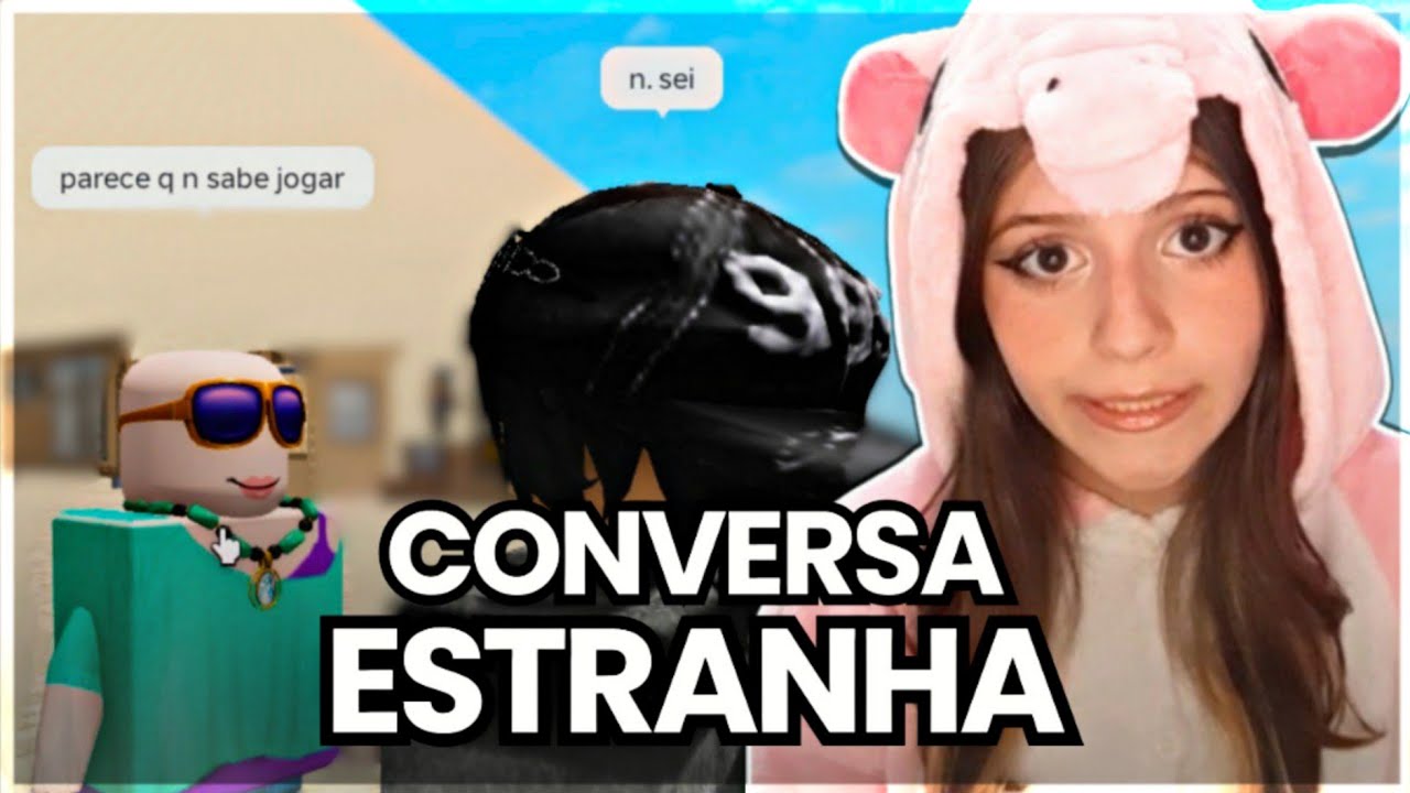 O QUE FOI ESSA CONVERSA NO ROBLOX? KKKK (Torre da Pirâmide)