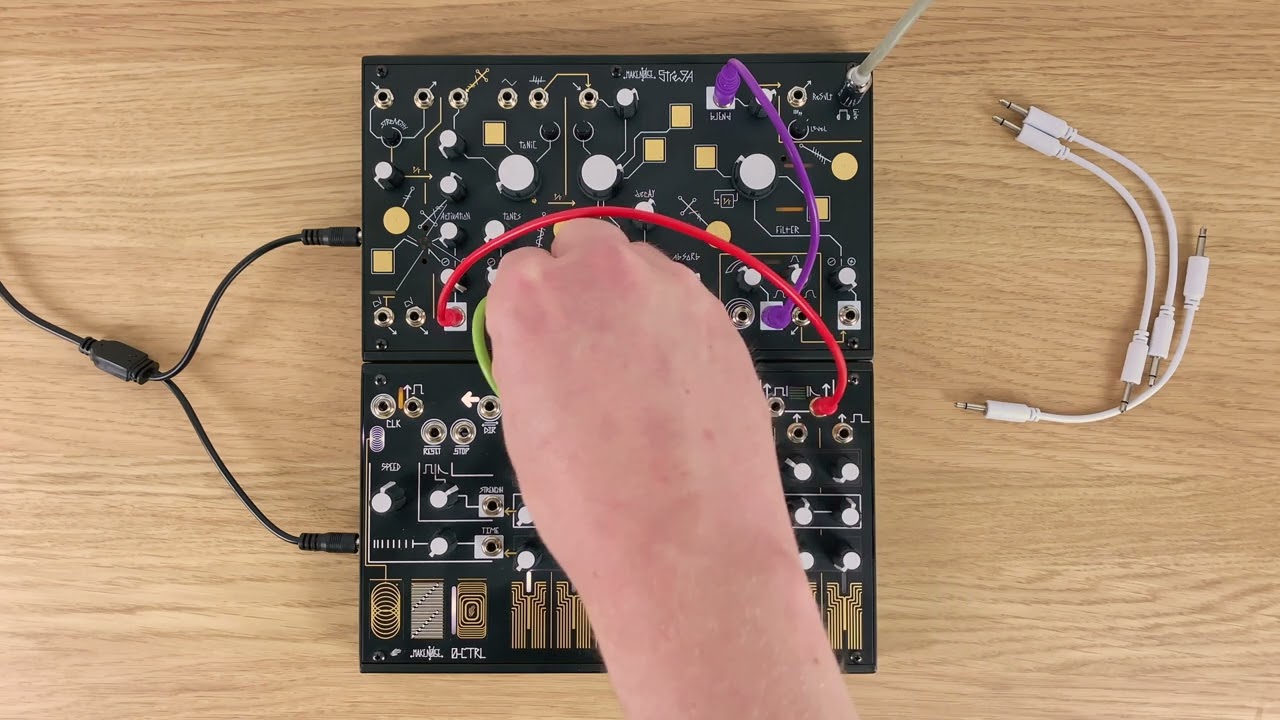 Make Noise Strega Sound Demo (no talking) with 0 Ctrl