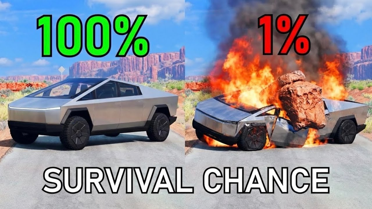 Realistic Survival Chance Crash Testing Ep.71 | BeamNG.drive