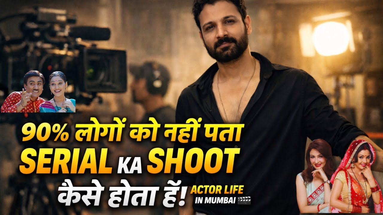 "TV Serial ki Shooting ka Sach! 🎬 | Parde ke Peeche Kya Hota Hai? (Set Tour)"| BTS | Mumbai Shooting