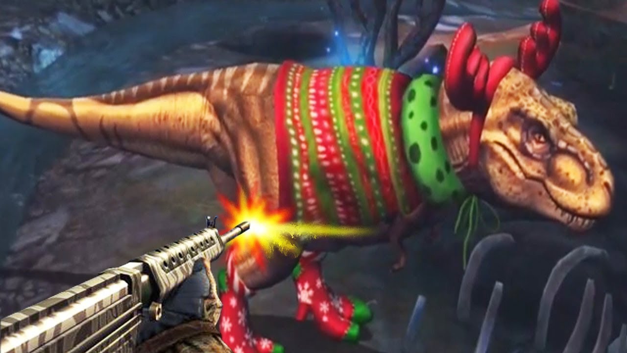 TYRANNOSAURUS REX Reindeer!!! - Dino Hunter Deadly Shores