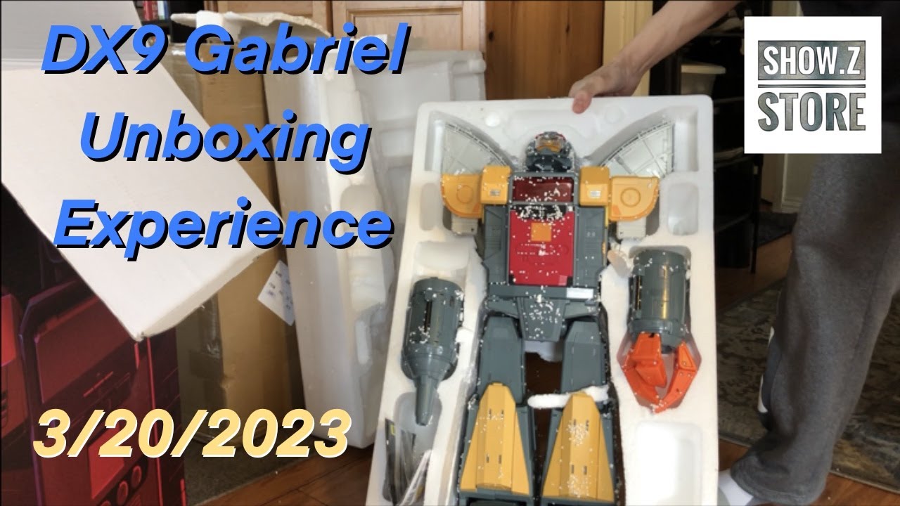 Unboxing Experience: ShowZStore - DX9 Gabriel