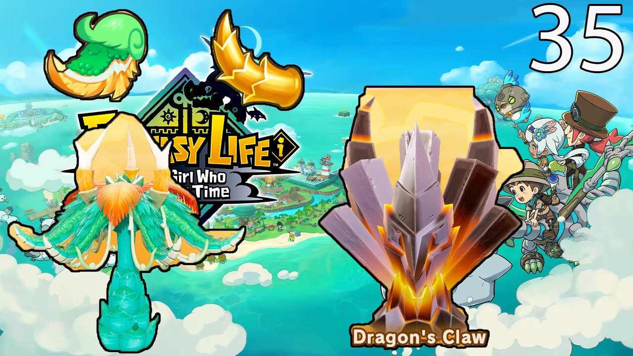 หาของจากต้นไม้มังกร เสา Rank 5 Fantasy Life i: The Girl Who Steals Time EP35