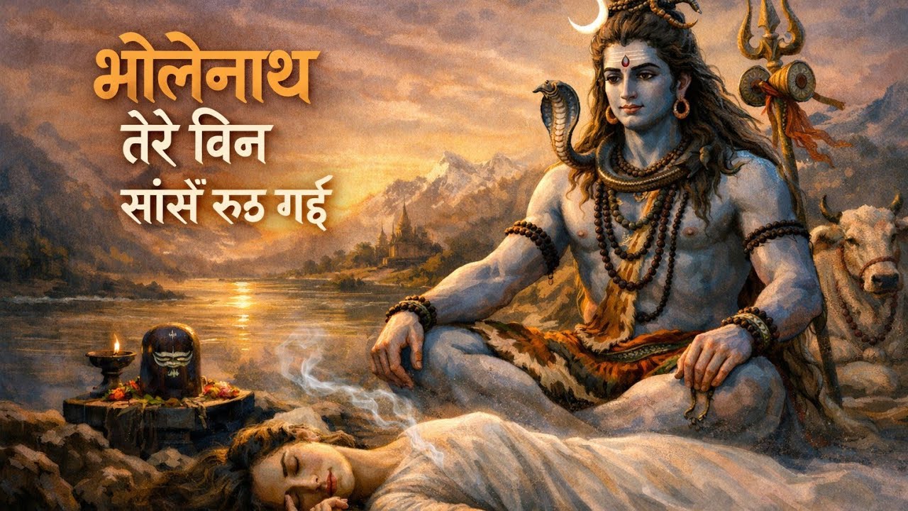 🔱Bholenaath… tere bin saansen bhee rooth gaeen| Soulful Mahadev song 2026💔🔱