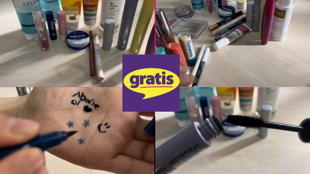 GRATİS ÜRÜNLERİM 1 #gratis  #alışveriş #avm #viralvideo #watsons  #rossmann 