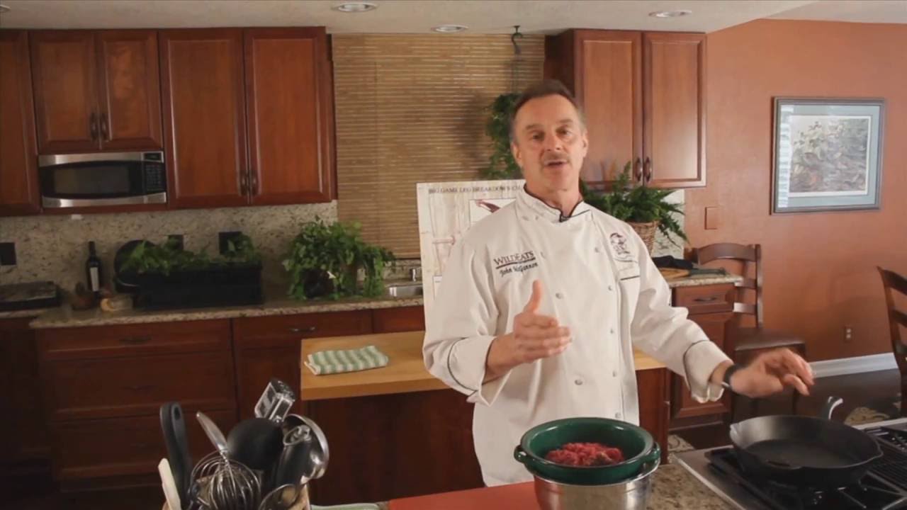 How to Make Ground Venison, Meat on The Sporting Chef
