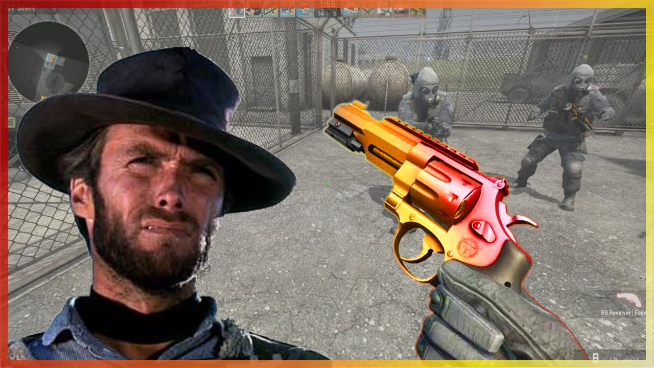 Competitive CS:GO With The Crew! The R8 Revolver Fade Is BAE! #PocketAWP