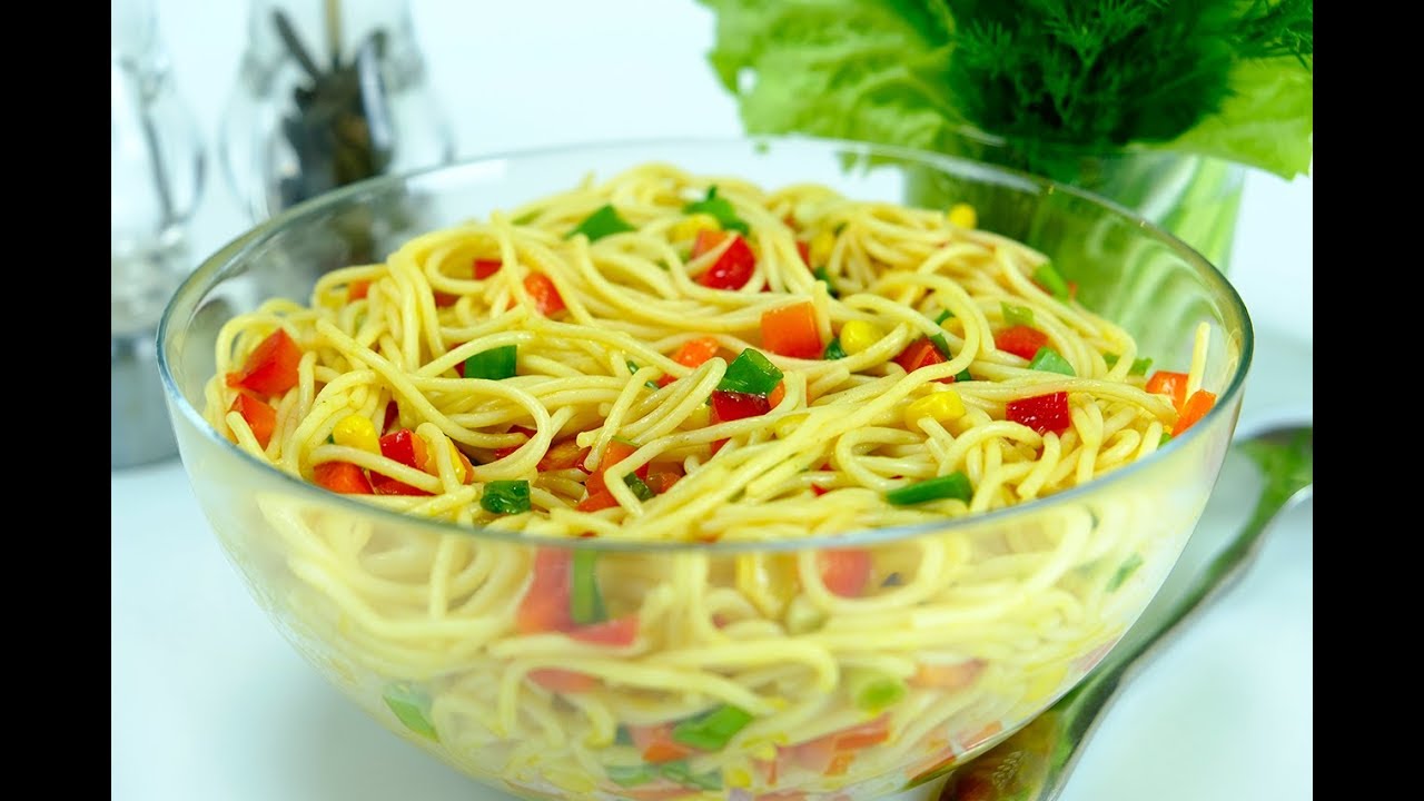 САЛАТ ИЗ МАКАРОН 