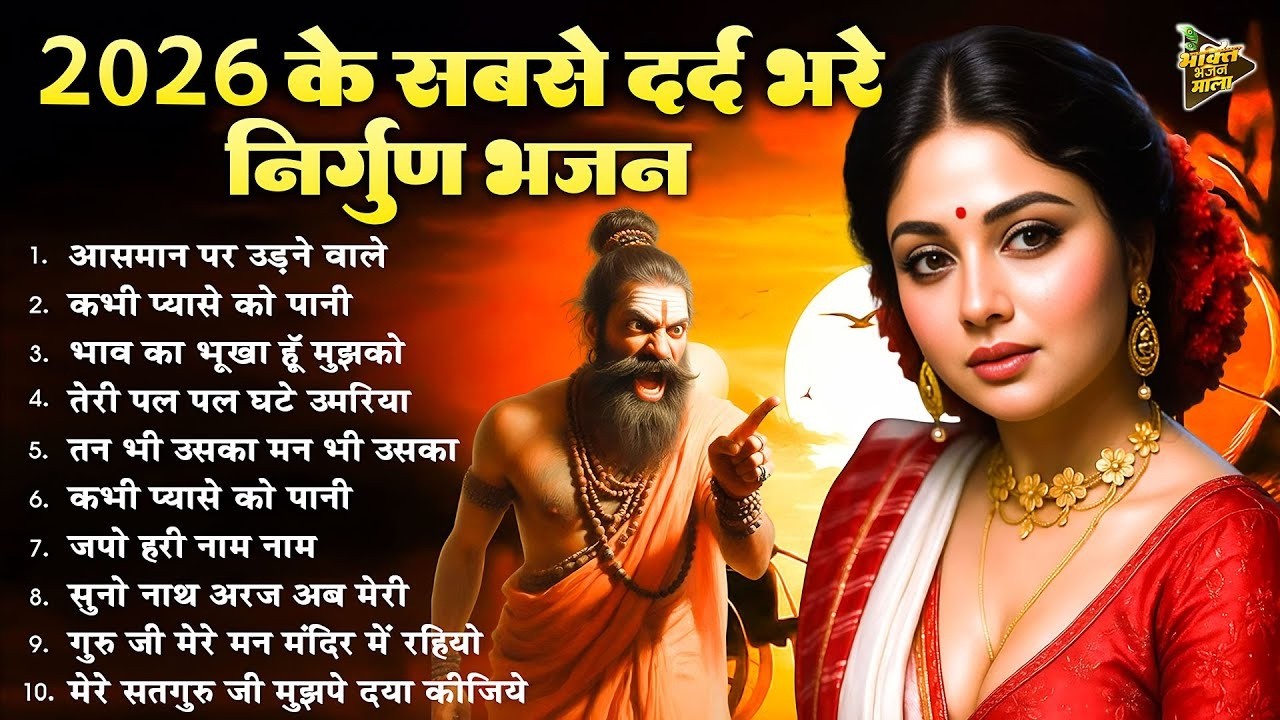 मन का मैल धो देगा ये निर्गुण भजन | Nonstop Nirgun Bhajan | Latest Nirgun Bhajan | 2026 Nirgun Bhajan