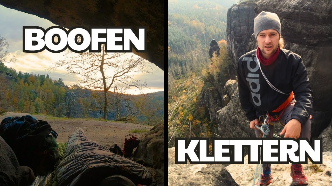 BOOFEN & KLETTERN: S&auml;chsische Schweiz im Herbst