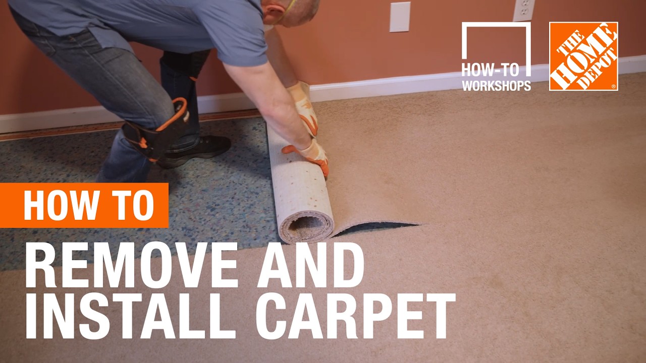 How-To Workshops - How to Remove and Install Carpet | The Home Depot