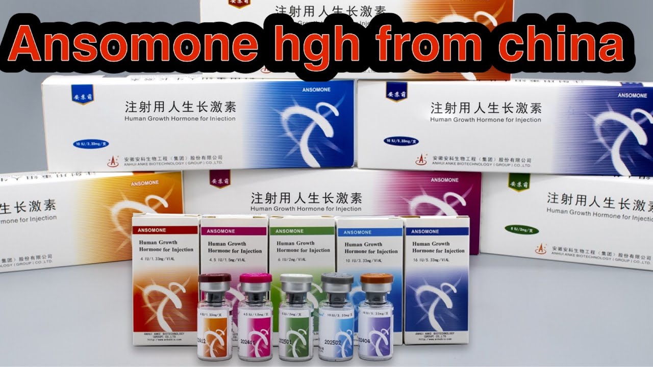 Is there any real human growth hormone from china? Ansomone hgh