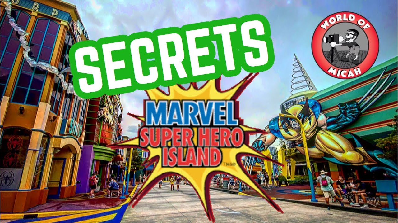Secrets of Marvel Superhero Island | Islands of Adventure