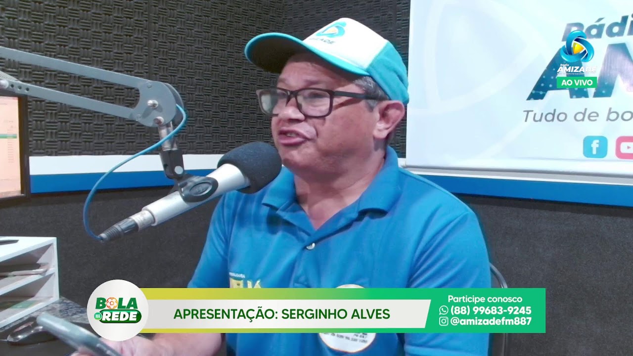 [AO VIVO] Programa Bola na Rede com Serginho Alves - 28/01/2026
