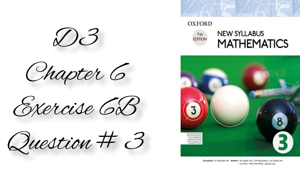 D3 Q#3 Ex#6B