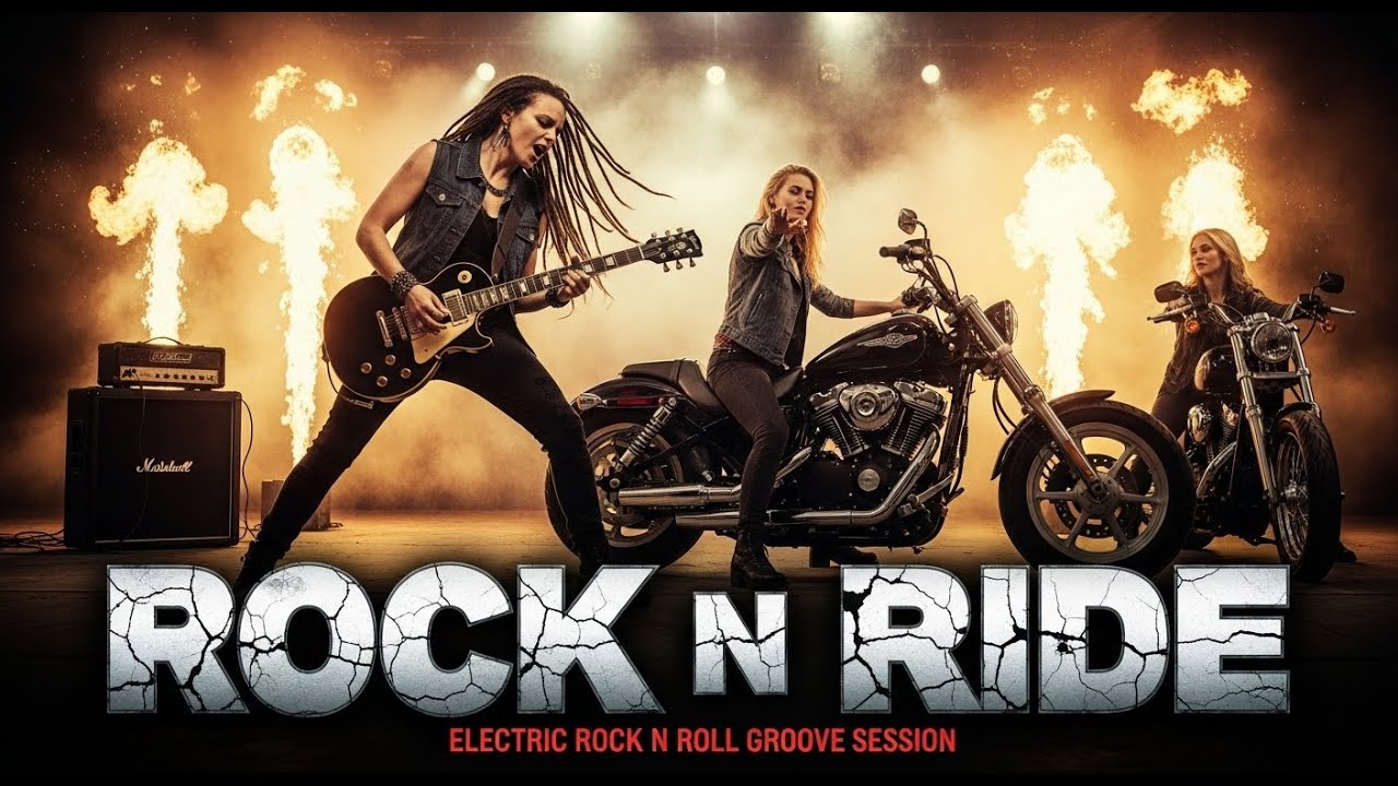 Best Music Rock n Roll 🎶 Rock n Ride 🎸 Electric Rock n Roll Groove Session