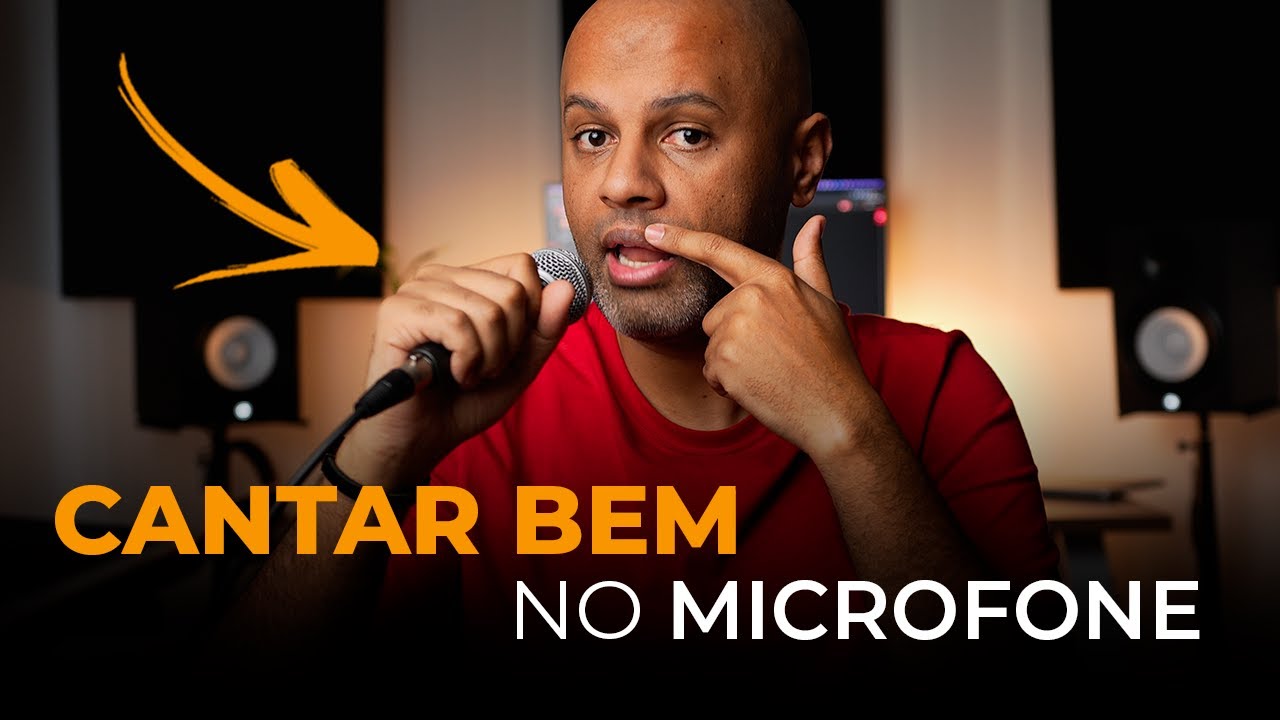 COMO USAR O MICROFONE para Cantar Bem e ter uma VOZ BONITA!