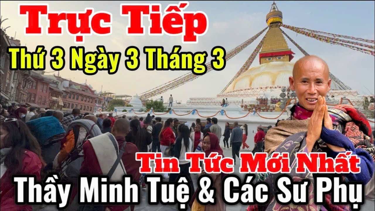 Trực Tiếp Tin Tức Mới Nhất Thầy Minh Tuệ & Các Sư Phụ Ngay Lúc Này Thứ 3 Ngày 3 Tháng 3 #suminhtue