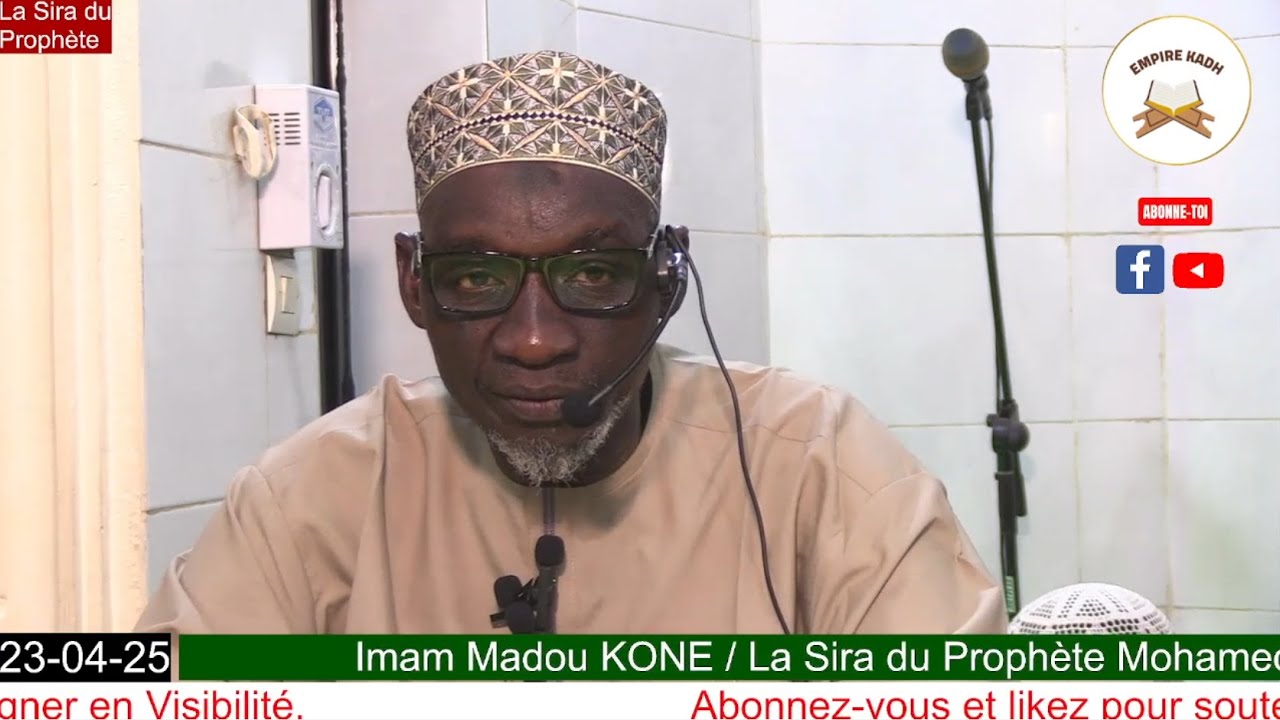 Imam Madou Koné la Sira du Prophète Mohamed S.A.W le rappel profite au croyant (01)