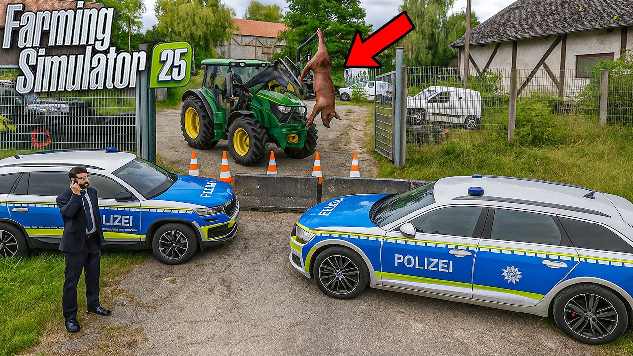 Les Autorités ont Fermé cette Ferme pour Risque Sanitaire | Farming Simulator 25 Roleplay
