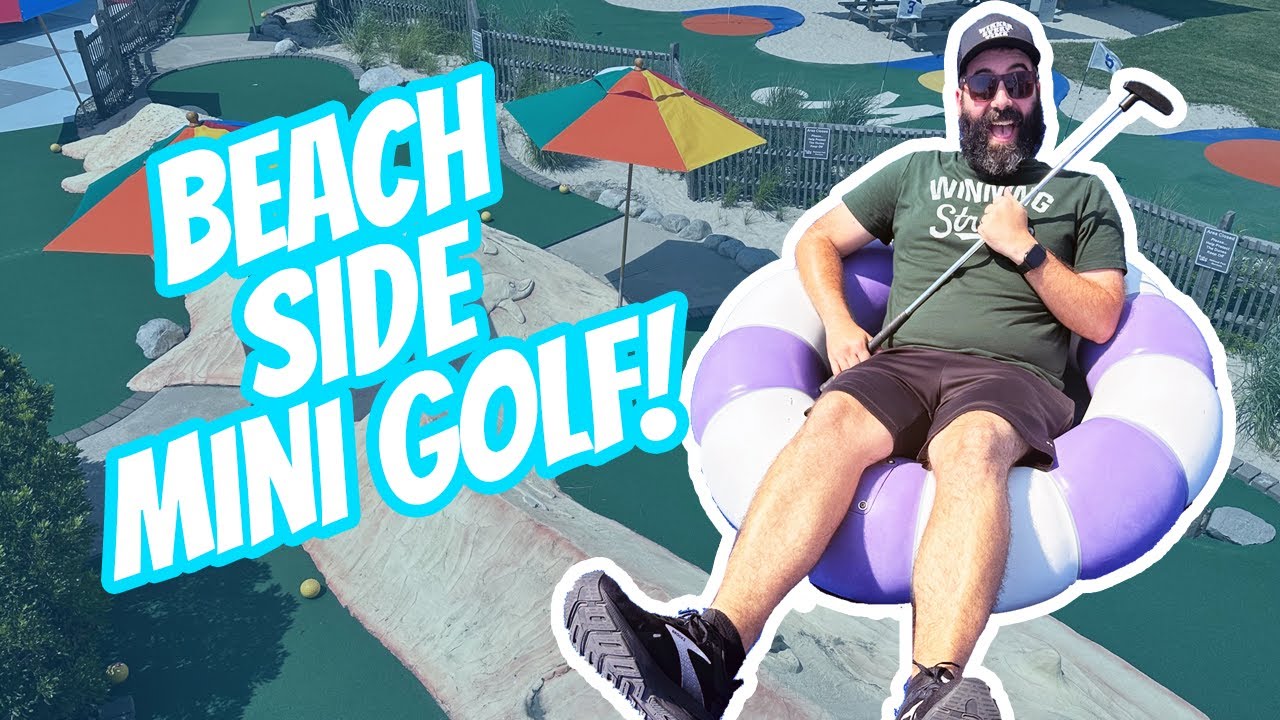 Beach Themed Mini Golf on the Jersey Shore at Starlux Mini Golf!