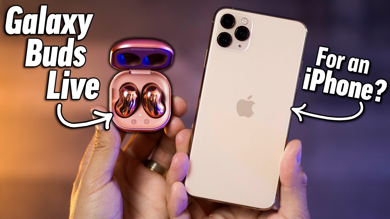 Are the NEW Galaxy Buds LIVE worth it for iPhone users?
