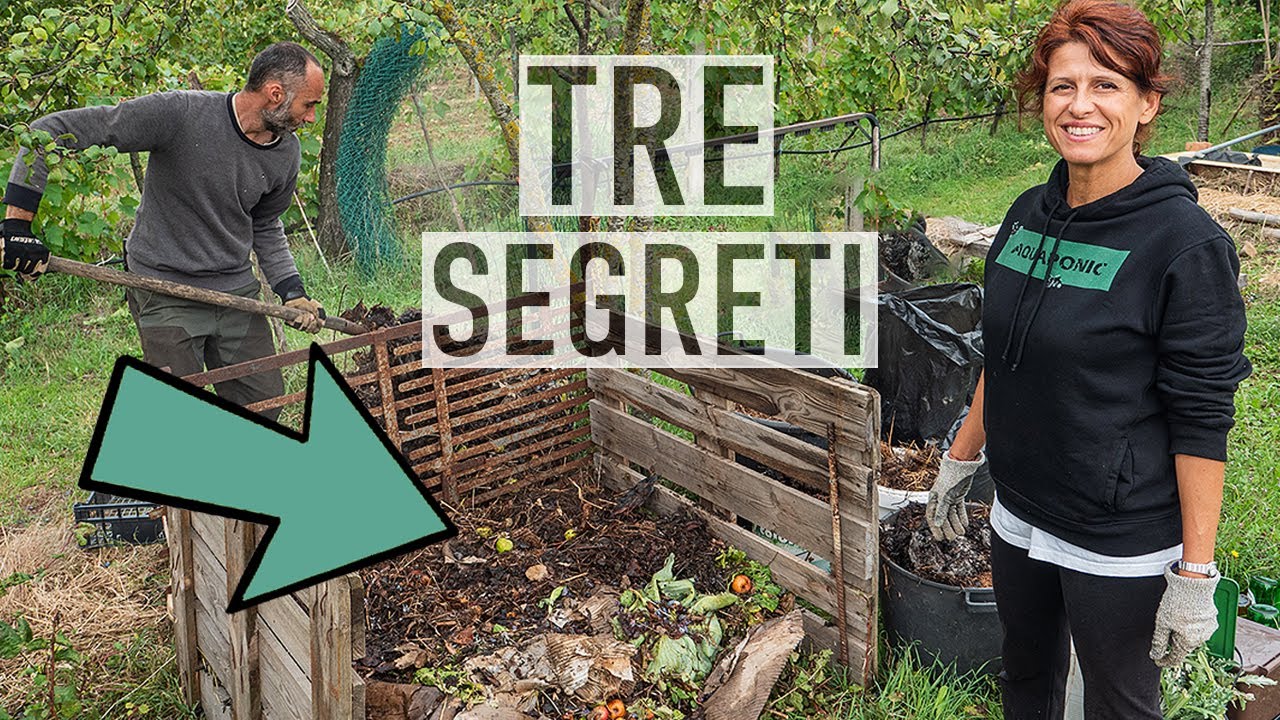 3 SEGRETI per un buon compostaggio. W IL COMPOST 🤎