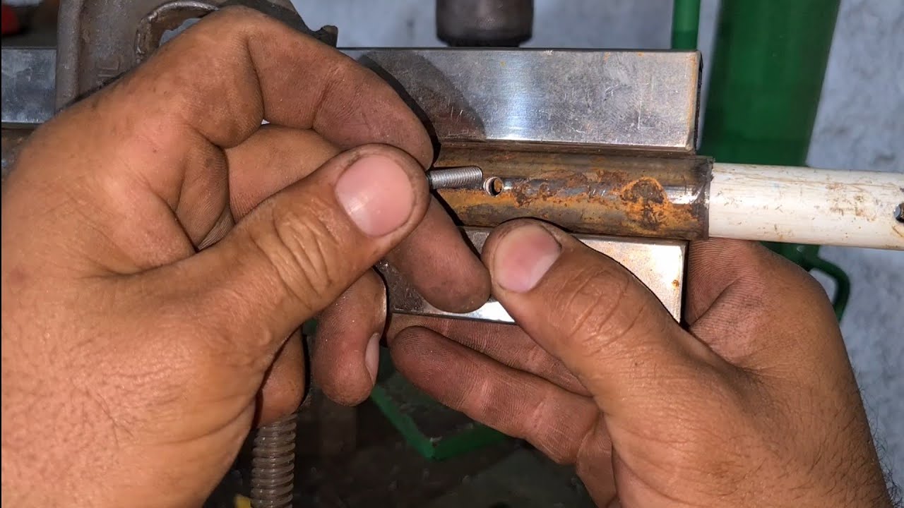 Dicas de como fazer furos preciso em tubos redondos.